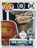 Ken Griffey Jr. Autographed Funko Pop! #24 Seattle Mariners Beckett BAS Witness #3W342001 Ken Griffey Jr. Autographed Funko Pop! #24 Seattle Mariners Beckett BAS Witness #3W342001