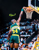 Xavier McDaniel Autographed Framed 16x20 Photo Seattle Supersonics MCS Holo Stock #254310