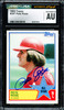 Pete Rose Autographed 1983 Topps Card #397 Philadelphia Phillies CGC x JSA Stock #254370