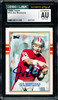 Joe Montana Autographed 1989 Topps Card #12 San Francisco 49ers Auto Grade Gem Mint 10 CGC x JSA Stock #254412