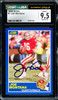Joe Montana Autographed 1989 Score Card #1 San Francisco 49ers CGC x JSA 9.5 Auto Grade Gem Mint 10 CGC x JSA Stock #254408