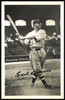 Earl Averill Autographed 3.5x5.5 Postcard Cleveland Indians SKU #254604