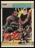 Rolando Blackman Autographed 1987 Fleer Card #12 Dallas Mavericks SKU #254639