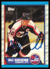 Dale Hawerchuk Autographed 1989-90 Topps Card #122 Winnipeg Jets SKU #254688