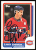 Larry Robinson Autographed 1986-87 Topps Card #62 Montreal Canadiens SKU #254728