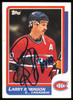 Larry Robinson Autographed 1986-87 Topps Card #62 Montreal Canadiens SKU #254729