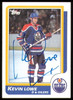 Kevin Lowe Autographed 1986-87 Topps Card #197 Edmonton Oilers SKU #254798
