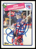John Vanbiesbrouck Autographed 1988-89 Topps Card #102 New York Rangers SKU #254898