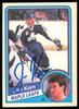 Jim Korn Autographed 1984-85 O-Pee-Chee Card #304 Toronto Maple Leafs SKU #255056