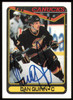 Dan Quinn Autographed 1990-91 Topps Card #272 Vancouver Canucks SKU #255116