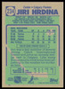 Jiri Hrdina Autographed 1990-91 Topps Card #234 Calgary Flames SKU #255124