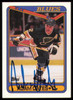 Adam Oates Autographed 1990-91 Topps Card #149 St. Louis Blues SKU #255139
