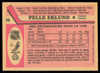 Pelle Eklund Autographed 1987-88 O-Pee-Chee Card #98 Philadelphia Flyers SKU #255259