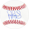 Albert Pujols Autographed Official MLB Baseball St. Louis Cardinals Beckett BAS Witness Stock #255475