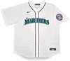 Seattle Mariners Ichiro Suzuki Autographed White Nike Jersey Size XL "#51" IS Holo & Beckett BAS Witness Stock #254344