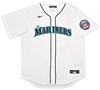 Seattle Mariners Ichiro Suzuki Autographed White Nike Jersey Size L "HOF 25" IS Holo & Beckett BAS Witness Stock #254345