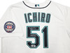 Seattle Mariners Ichiro Suzuki Autographed White Nike Jersey Size XL "HOF 25" IS Holo & Beckett BAS Witness Stock #254346