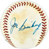Joe Ginsberg & Virgil Trucks Autographed Official AL Baseball Detroit Tigers Beckett BAS QR #BU87215