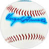 Joe Ginsberg & Virgil Trucks Autographed Official Tigers logo Baseball Detroit Tigers Beckett BAS QR #BU87226