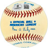Sudden Sam McDowell Autographed Official AL Baseball Cleveland Indians Beckett BAS QR #BU86900