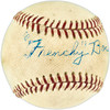 Frenchy Bordagaray Autographed Official Cronin AL Baseball Brooklyn Dodgers Beckett BAS QR #BU86798
