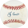 Yogi Berra Autographed Official AL Baseball New York Yankees Beckett BAS QR #BU87261
