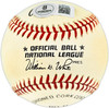 Don Drysdale Autographed Official NL Baseball Los Angeles Dodgers Beckett BAS QR #BU87240