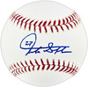 Giancarlo Stanton Autographed Official MLB Baseball New York Yankees Beckett BAS QR #BU87158