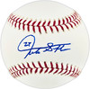 Giancarlo Stanton Autographed Official MLB Baseball New York Yankees Beckett BAS QR #BU87161