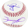 Mark McGwire & Sammy Sosa Autographed Official MLB Baseball (Smudged) Beckett BAS Witness #3W367543