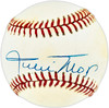 Willie Mays Autographed Official NL Baseball San Francisco Giants Beckett BAS #AE49052