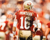 Joe Montana Autographed Framed 16x20 Photo San Francisco 49ers Beckett BAS QR Stock #256675