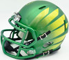 Tez Johnson Autographed Oregon Ducks Green Speed Mini Helmet JSA Witness Stock #256799