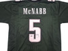 Philadelphia Eagles Donovan McNabb Autographed Green Jersey IS Holo & Beckett BAS Witness Stock #256859