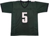 Philadelphia Eagles Donovan McNabb Autographed Green Jersey IS Holo & Beckett BAS Witness Stock #256859