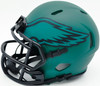 Donovan McNabb Autographed Philadelphia Eagles Rave Green Mini Helmet Beckett BAS Witness Stock #256863