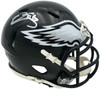 Donovan McNabb Autographed Philadelphia Eagles 2022 Alternate Black Mini Helmet Beckett BAS Witness Stock #256864
