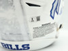 Jim Kelly, Thurman Thomas & Andre Reed Autographed Buffalo Bills Rivalries White Full Size Authentic Hyper Speed Flex Helmet Beckett BAS Witness Stock #256868