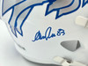 Jim Kelly, Thurman Thomas & Andre Reed Autographed Buffalo Bills Rivalries White Full Size Replica Speed Helmet Beckett BAS Witness Stock #256869