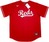 Cincinnati Reds Elly De La Cruz Autographed Red Nike Jersey Size XL "1st HR 6/8/23" Beckett BAS Witness Stock #256882