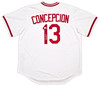 Cincinnati Reds Dave Concepcion Autographed White Nike Cooperstown Collection Jersey Beckett BAS QR Stock #256920