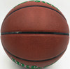 Jaylen Brown Autographed Composite Leather Boston Celtics Logo Basketball Beckett BAS Witness Stock #256842