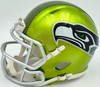 Byron Murphy II Autographed Seattle Seahawks Flash Green Speed Mini Helmet MCS Holo Stock #256971