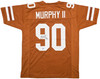 Texas Longhorns Byron Murphy II Autographed Orange Jersey MCS Holo Stock #256979