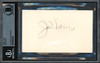 Joe Louis Autographed 3x5 Index Card Beckett BAS #18630158