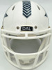 Micah Parson Autographed Dallas Cowboys White Salute To Service Speed Mini Helmet Fanatics Holo Stock #256992