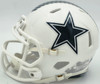 Micah Parson Autographed Dallas Cowboys White Salute To Service Speed Mini Helmet Fanatics Holo Stock #256992
