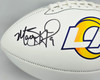 Matthew Stafford & Cooper Kupp Autographed Los Angeles Rams White Logo Football Fanatics Holo Stock #256998