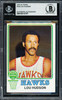 Lou Hudson Autographed 1973-74 Topps Card #150 Atlanta Hawks Beckett BAS #19212707