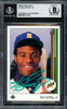 Ken Griffey Jr. Autographed 1989 Upper Deck Rookie Card #1 Seattle Mariners Beckett BAS #19211213